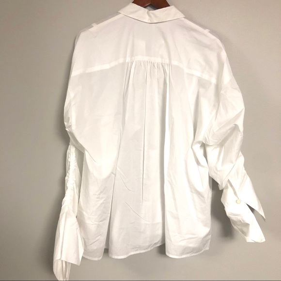 FREE PEOPLE brown eyed girl button down white top - Picture 8 of 8